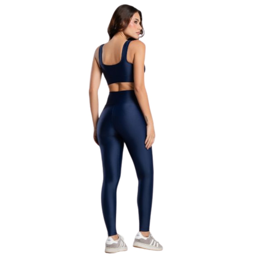 Imagem 3 do produto Conjunto Esportivo Top e Calça Brilhoso Vekyo Feminino