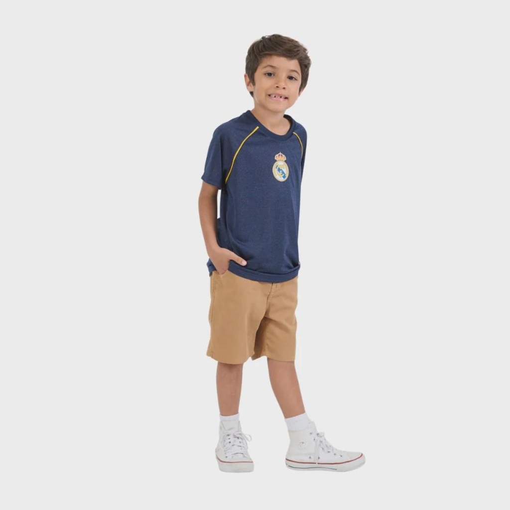 Imagem 3 do produto Camiseta Braziline Real Madrid La Decima Infantil
