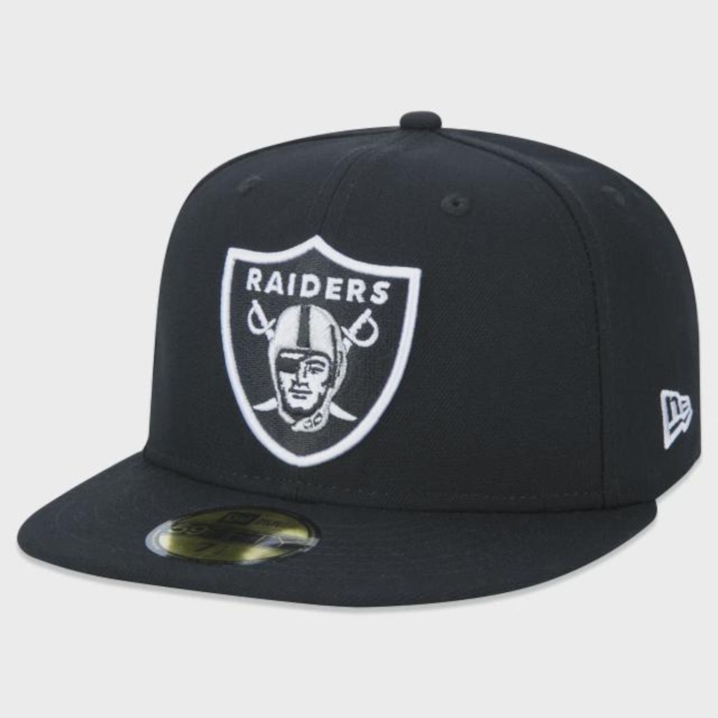 Imagem 1 do produto Boné New Era 59FIFTY Aba Reta NFL Las Vegas Raiders 7 1/2