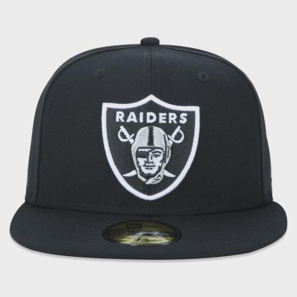 Imagem 2 do produto Boné New Era 59FIFTY Aba Reta NFL Las Vegas Raiders 7 1/2