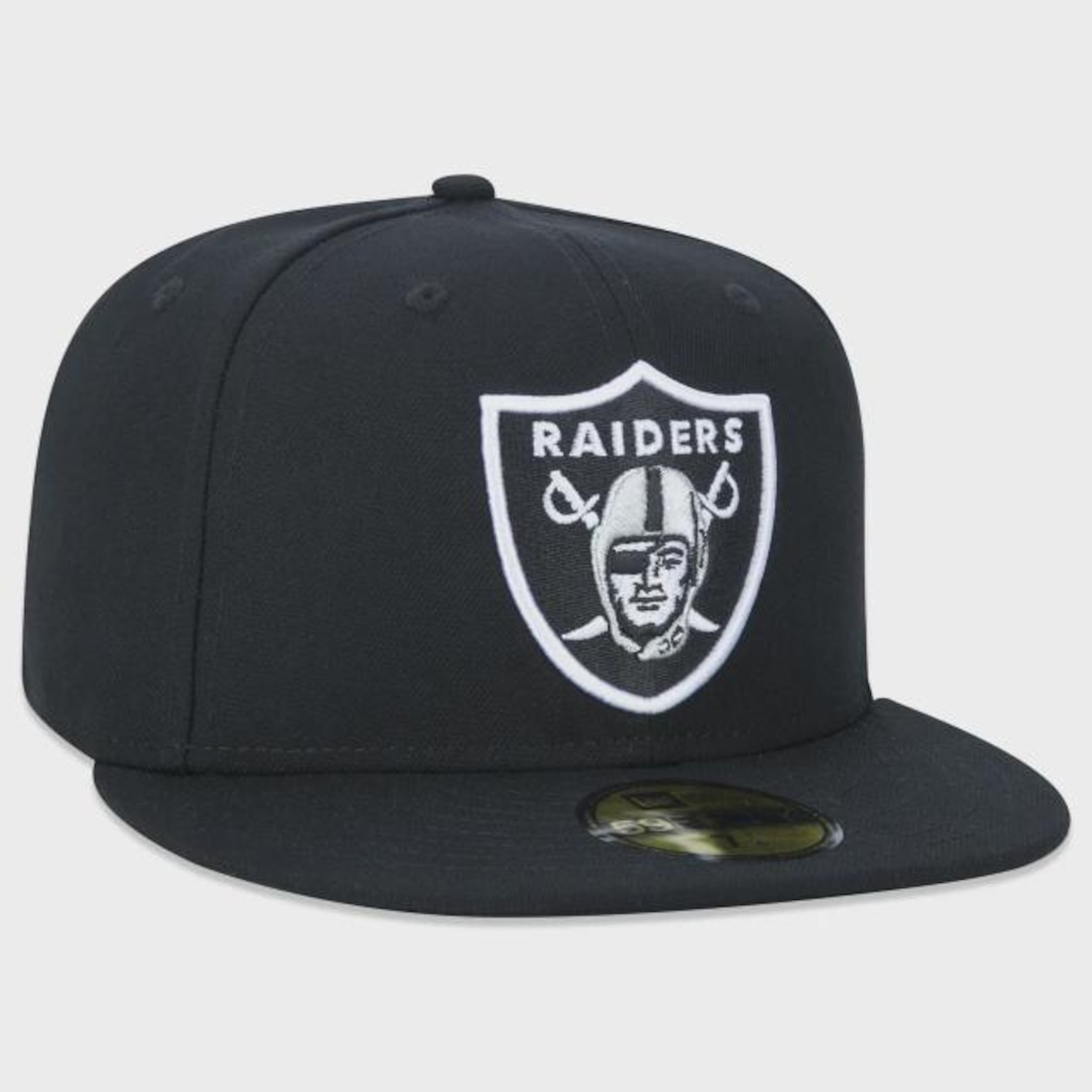 Imagem 3 do produto Boné New Era 59FIFTY Aba Reta NFL Las Vegas Raiders 7 1/2