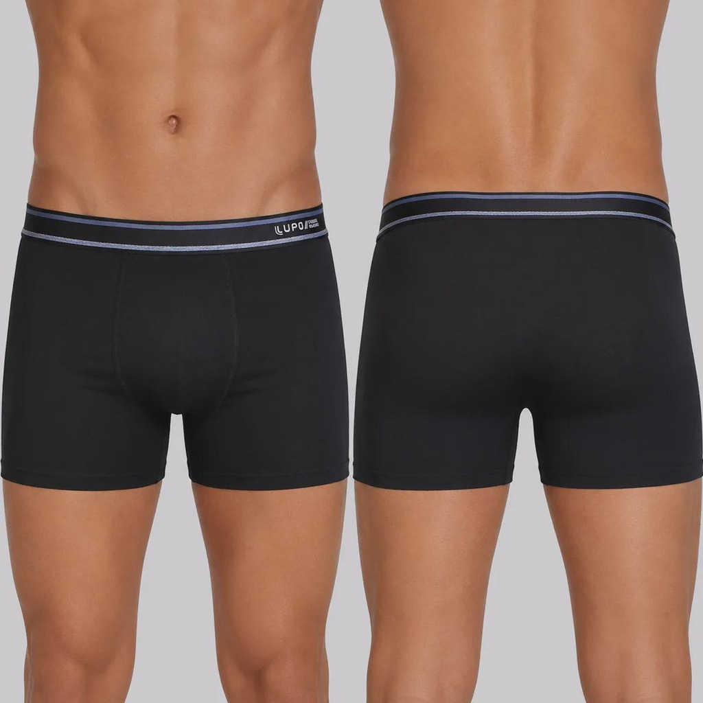 Imagem 3 do produto Kit 4 Cuecas Boxer Lupo com Elastano Adulto
