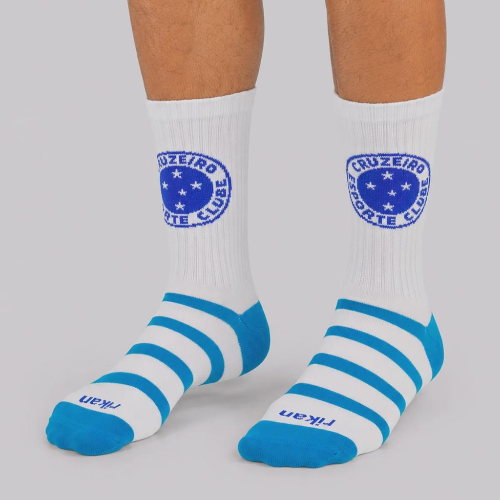 Imagem 1 do produto Meia do Cruzeiro EC Cano Médio Esporte Adulto
