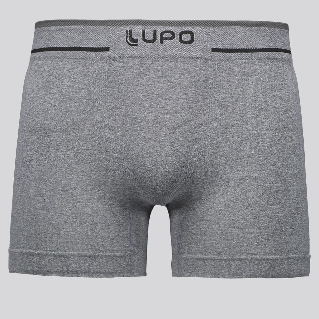 Imagem 3 do produto Kit 3 Cuecas Boxer Lupo Microfibra Sem Costura Adulto