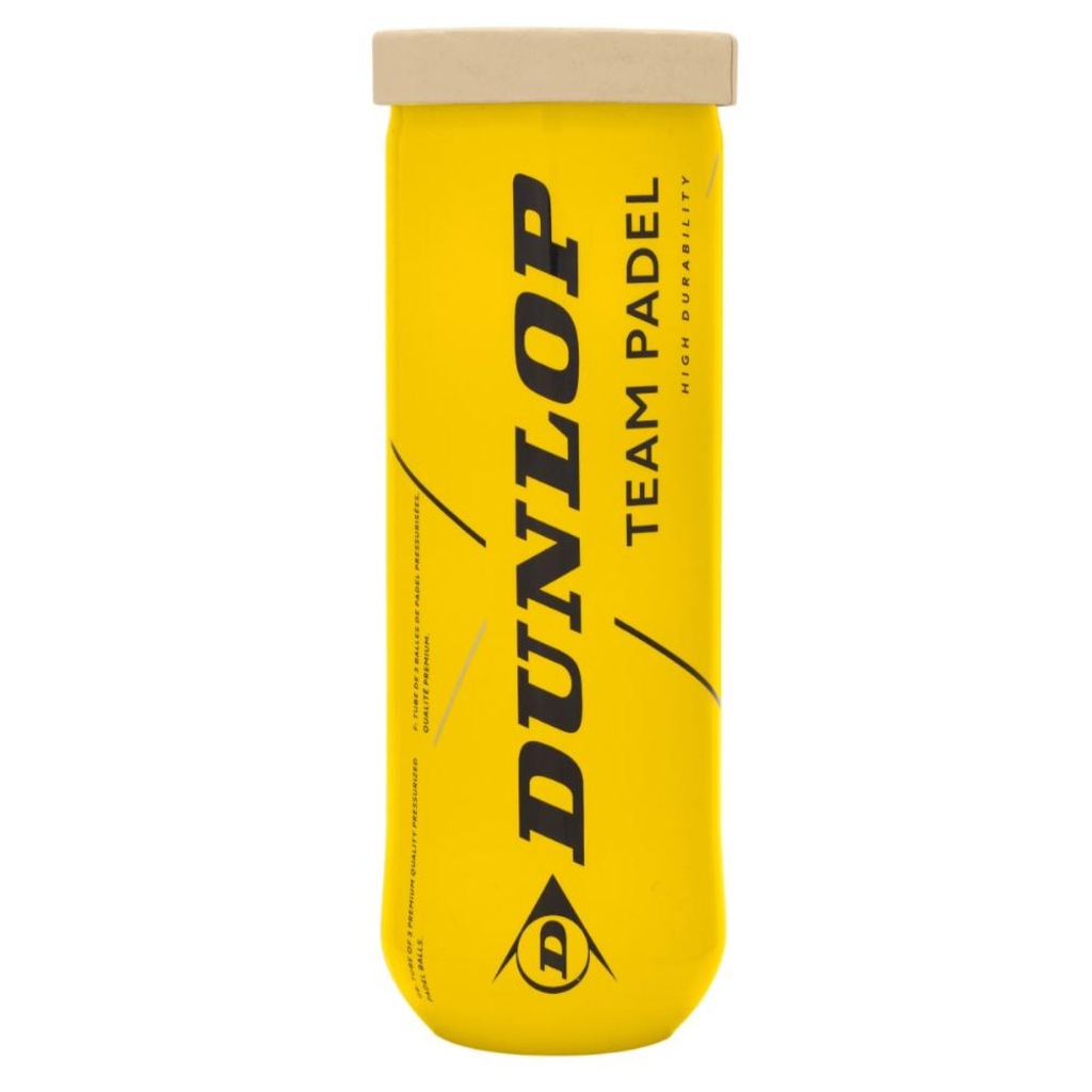 Imagem 2 do produto Bola de Padel Dunlop Team Padel - Pack com 03 Tubos