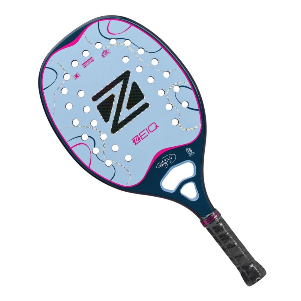 Imagem 2 do produto Raquete de Beach Tennis Zeiq New Inspire Patty Diaz 2026 - Adulto