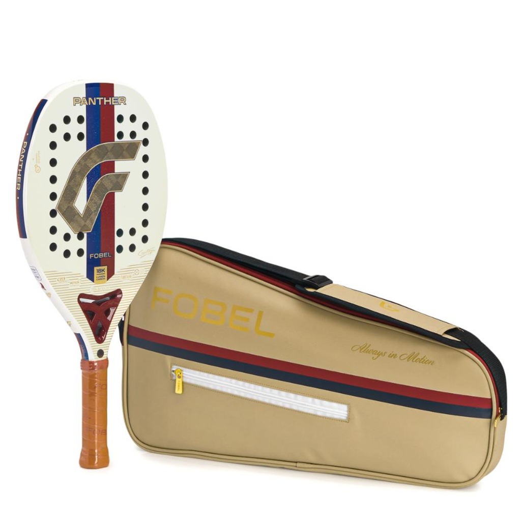 Imagem 1 do produto Raquete de Beach Tennis Fobel Panther - Giulia Trippa 26/27