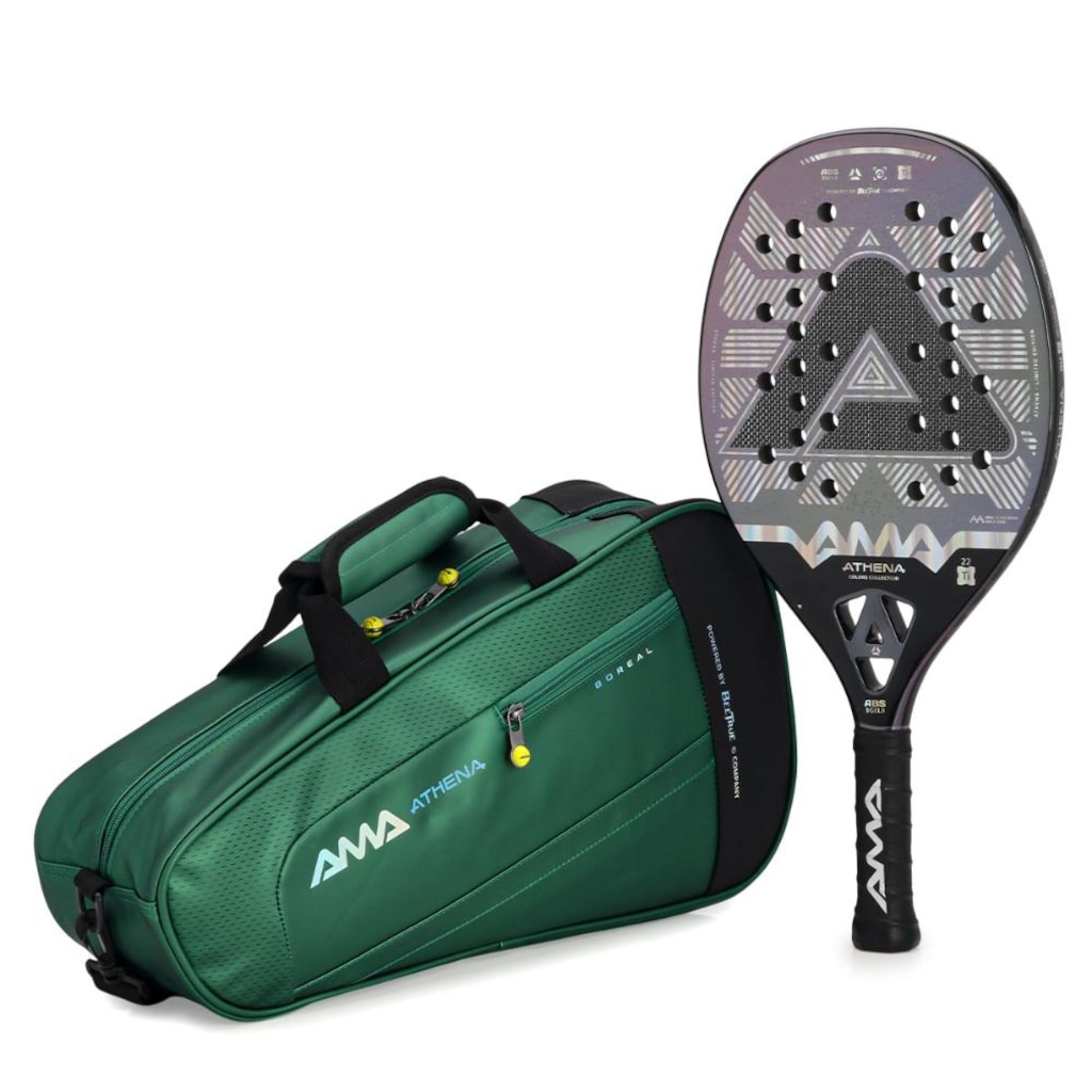 Imagem 1 do produto Raquete de Beach Tennis Ama Athena Boreal - Colors Collection 2026