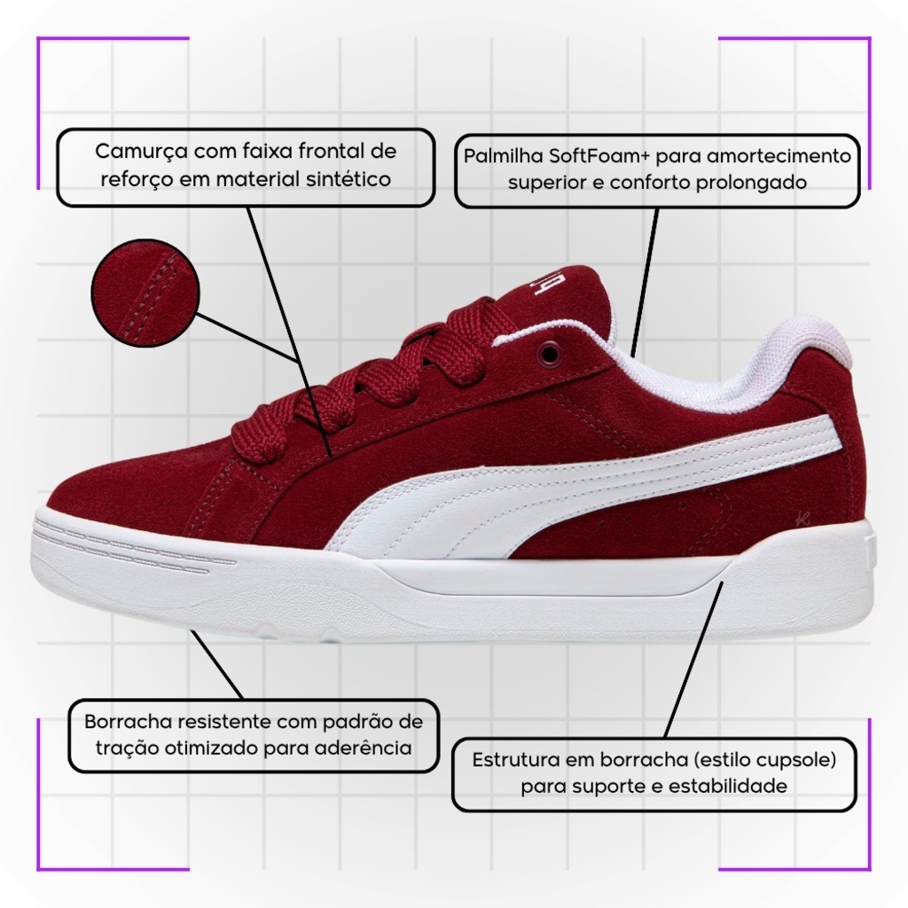 Imagem 5 do produto Tênis Masculino Puma Park Lifestyle Easy Sd Bdp