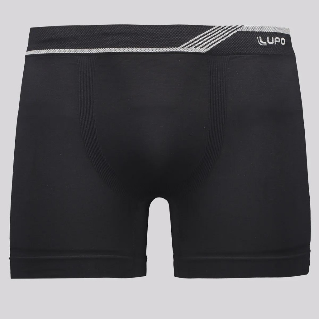 Imagem 3 do produto Kit 4 Cuecas Boxer Lupo Microfibra Sem Costura Adulto