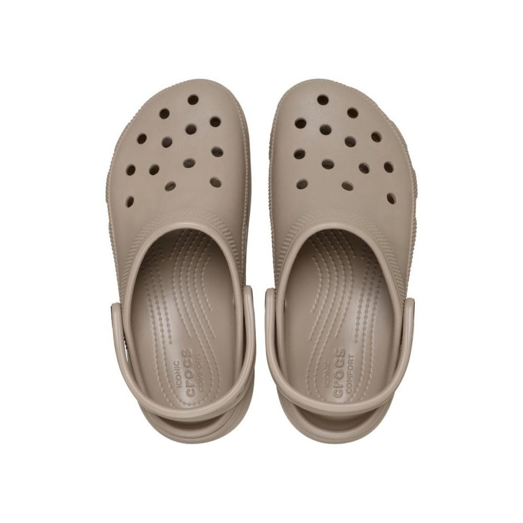 Imagem 5 do produto Sandália Feminino Crocs Classic Platform Clog TAUPE