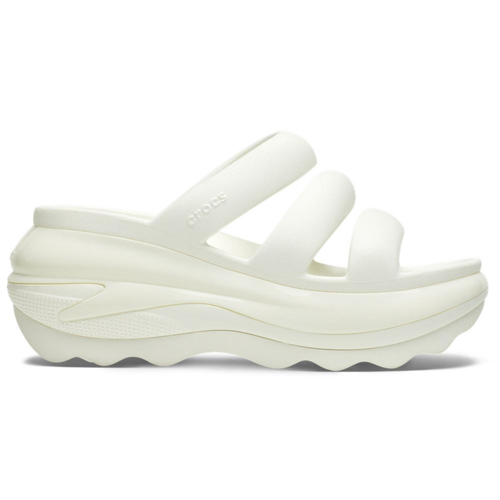 Imagem 1 do produto Sandália Feminino Crocs Classic Mega Crush Triple Strap Chalk