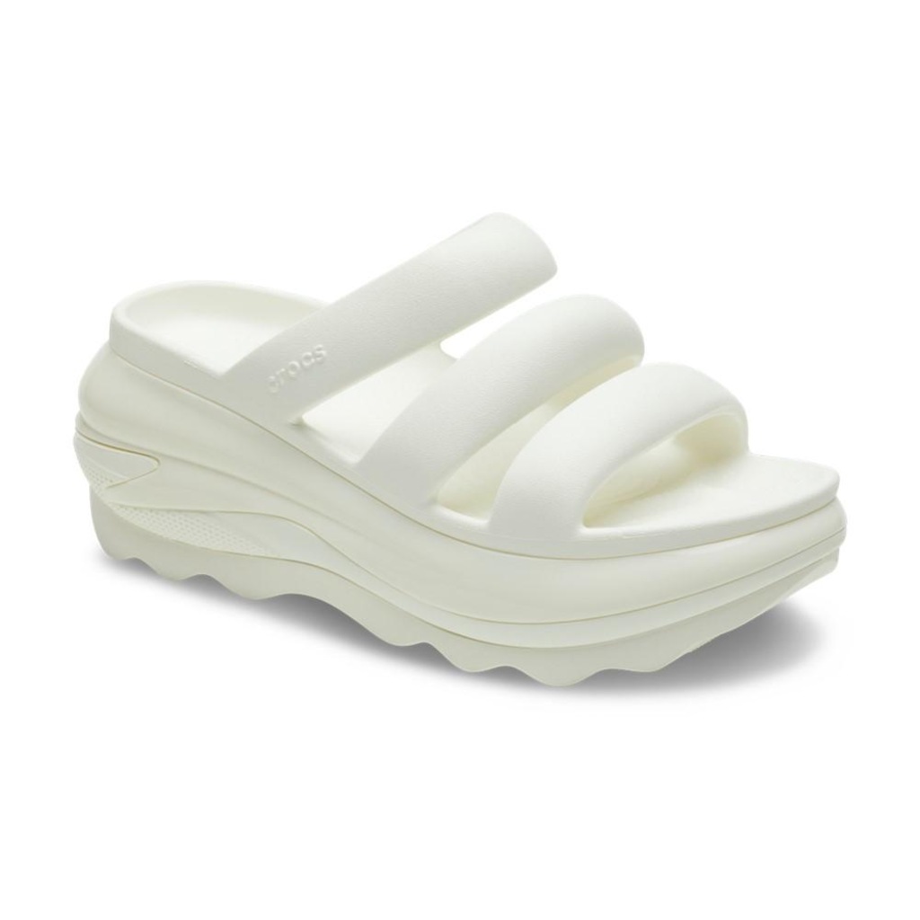 Imagem 2 do produto Sandália Feminino Crocs Classic Mega Crush Triple Strap Chalk