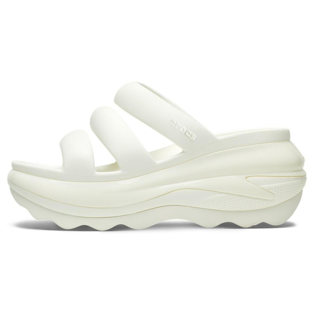 Imagem 3 do produto Sandália Feminino Crocs Classic Mega Crush Triple Strap Chalk
