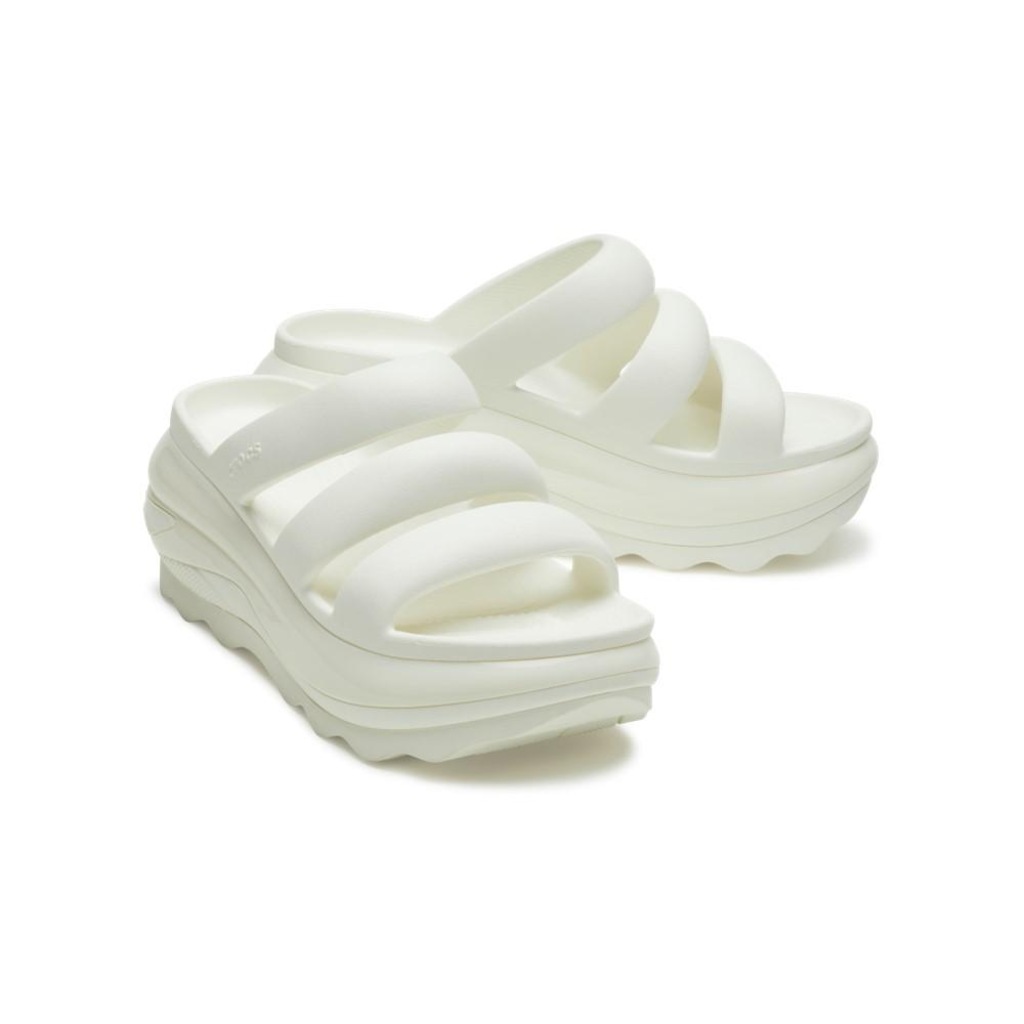 Imagem 4 do produto Sandália Feminino Crocs Classic Mega Crush Triple Strap Chalk