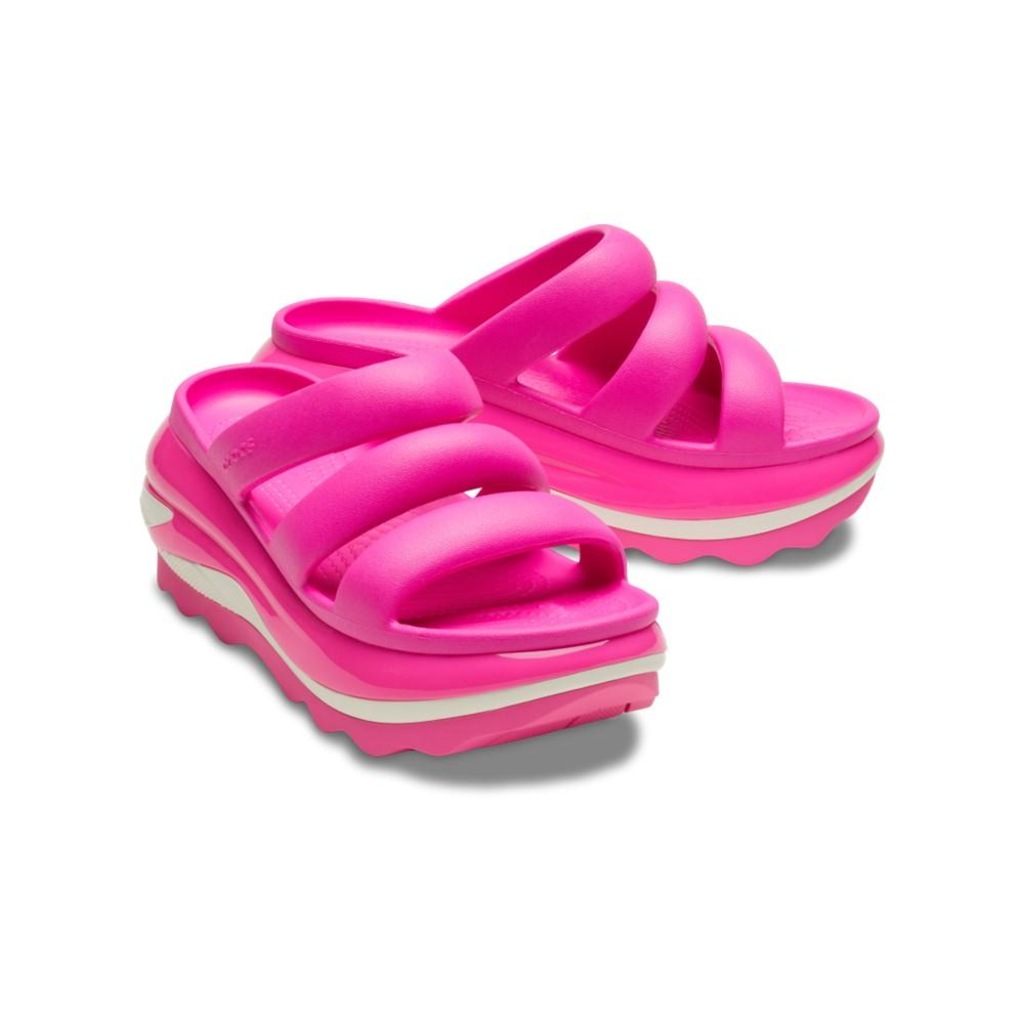 Imagem 4 do produto Sandália Feminino Crocs Classic Mega Crush Triple Strap Pink Crush