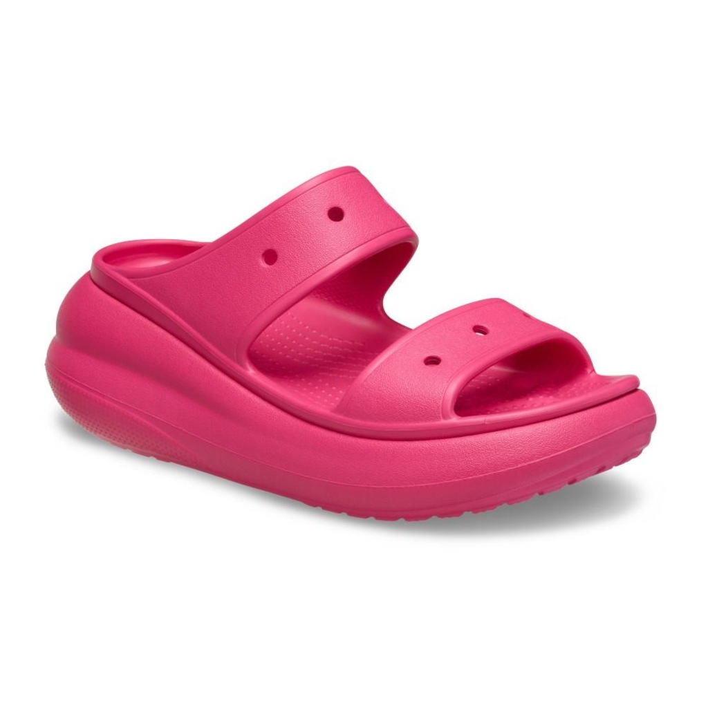 Imagem 2 do produto Sandália Crocs Classic Crush Platform Sandal Dragon Fruit - Unissex