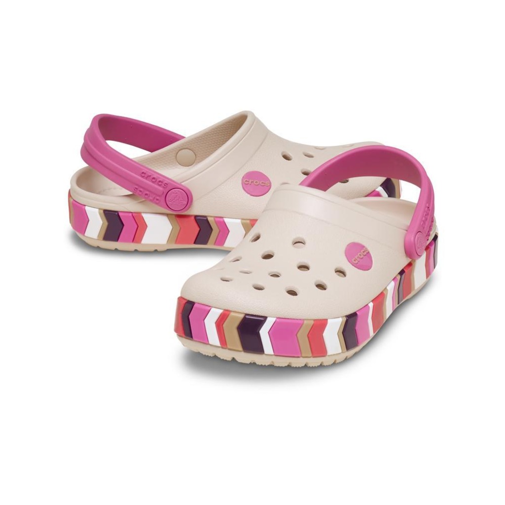 Imagem 3 do produto Sandália Crocs Crocband Chevron Band Clog T