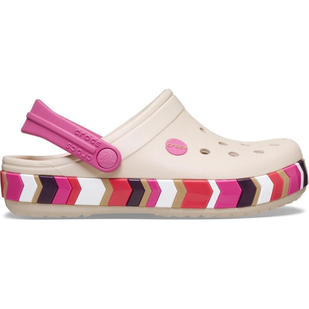 Imagem 1 do produto Sandália Feminino Crocs Crocband Chevron Band Clog K