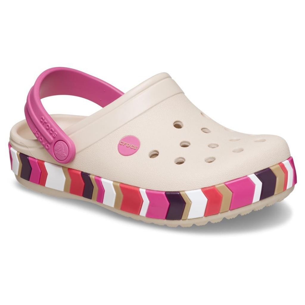 Imagem 2 do produto Sandália Feminino Crocs Crocband Chevron Band Clog K