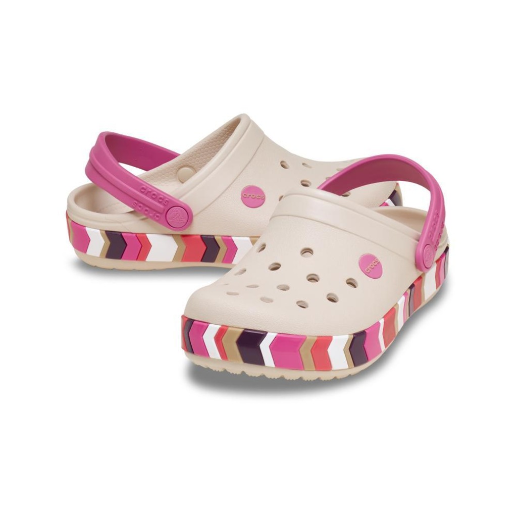 Imagem 3 do produto Sandália Feminino Crocs Crocband Chevron Band Clog K