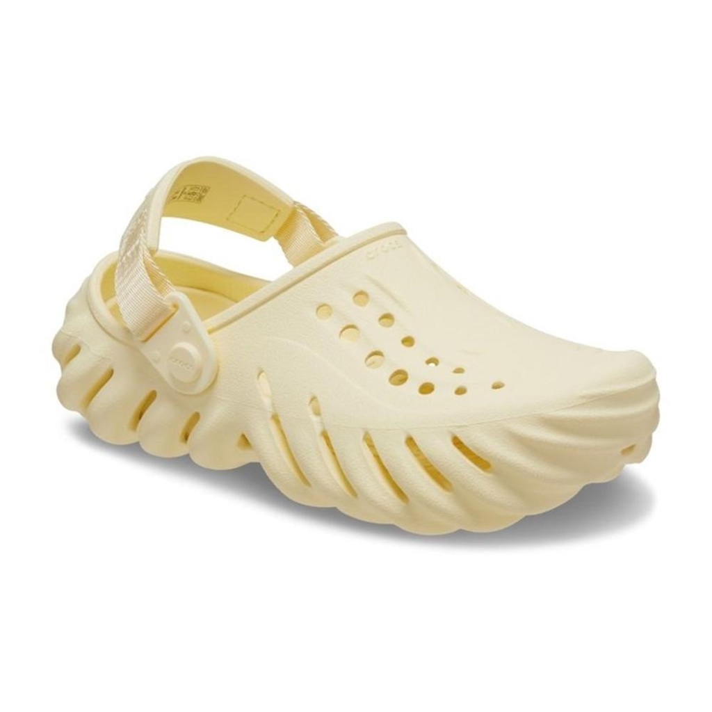 Imagem 2 do produto Sandália Unissex Crocs Echo Clog T Buttercream