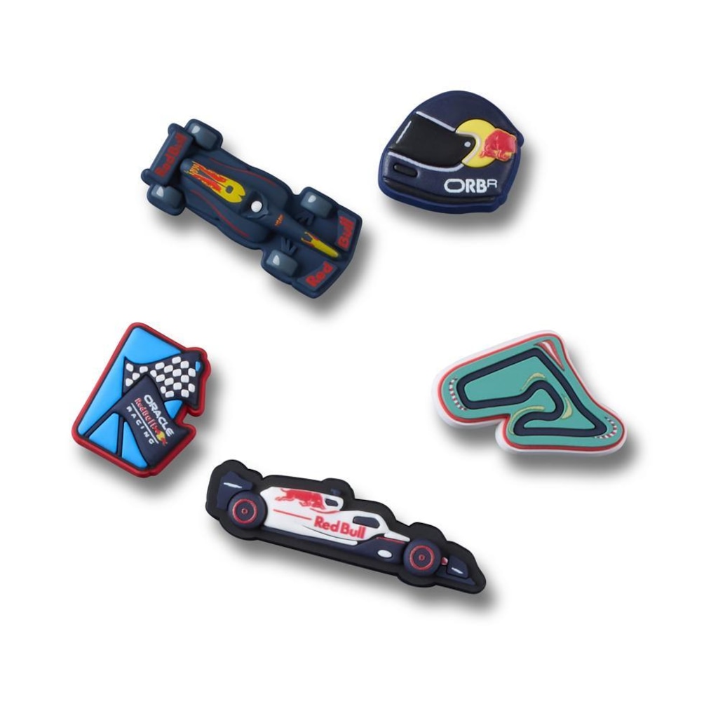 Imagem 1 do produto Jibbit Crocs Red Bull Racing Pack Com 5 Peças