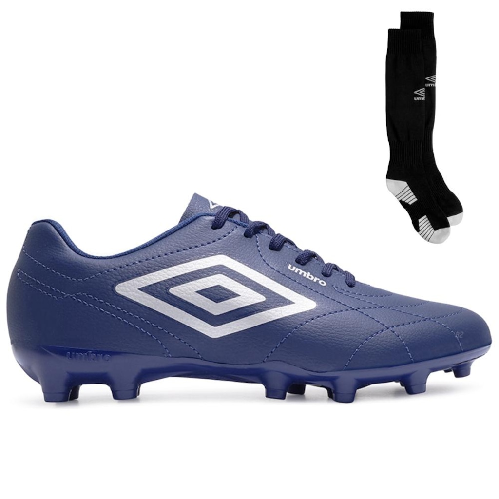 Imagem 1 do produto Chuteira de Campo Masculino Umbro Class Footballer + Meião Umbro Team