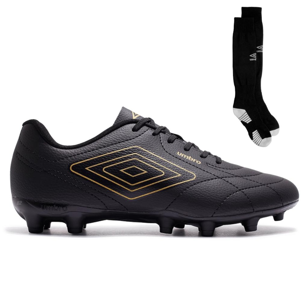 Imagem 1 do produto Chuteira de Campo Masculino Umbro Class Footballer + Meião Umbro Team
