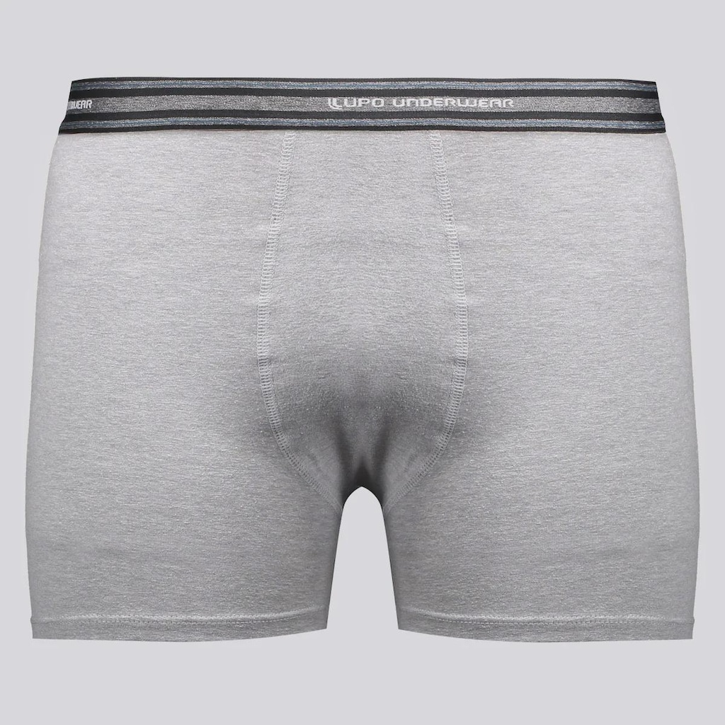 Imagem 5 do produto Kit 6 Cuecas Boxer Lupo com Elastano Adulto