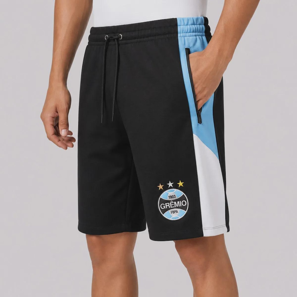 Imagem 2 do produto Bermuda de Moletom do Grêmio Tricolor Masculina
