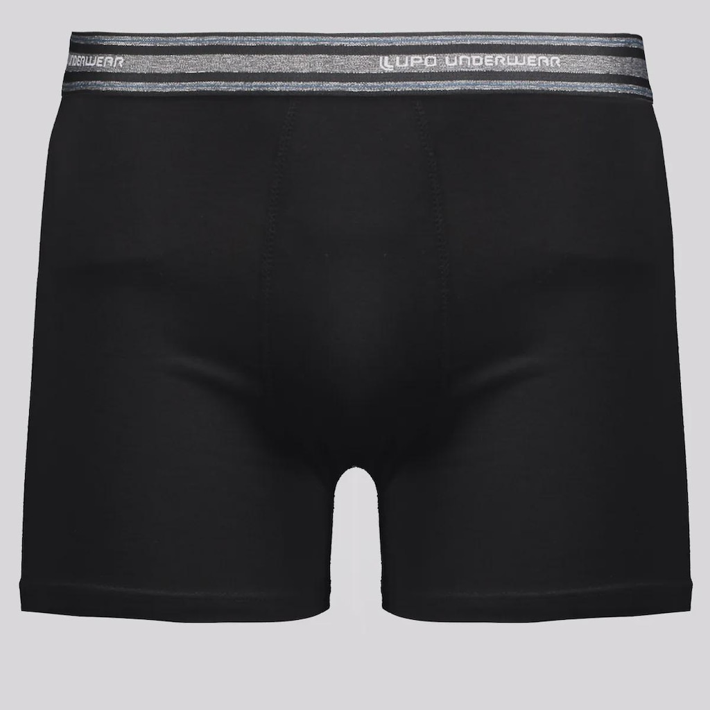 Imagem 5 do produto Kit 6 Cuecas Lupo Boxer com Elastano Adulto