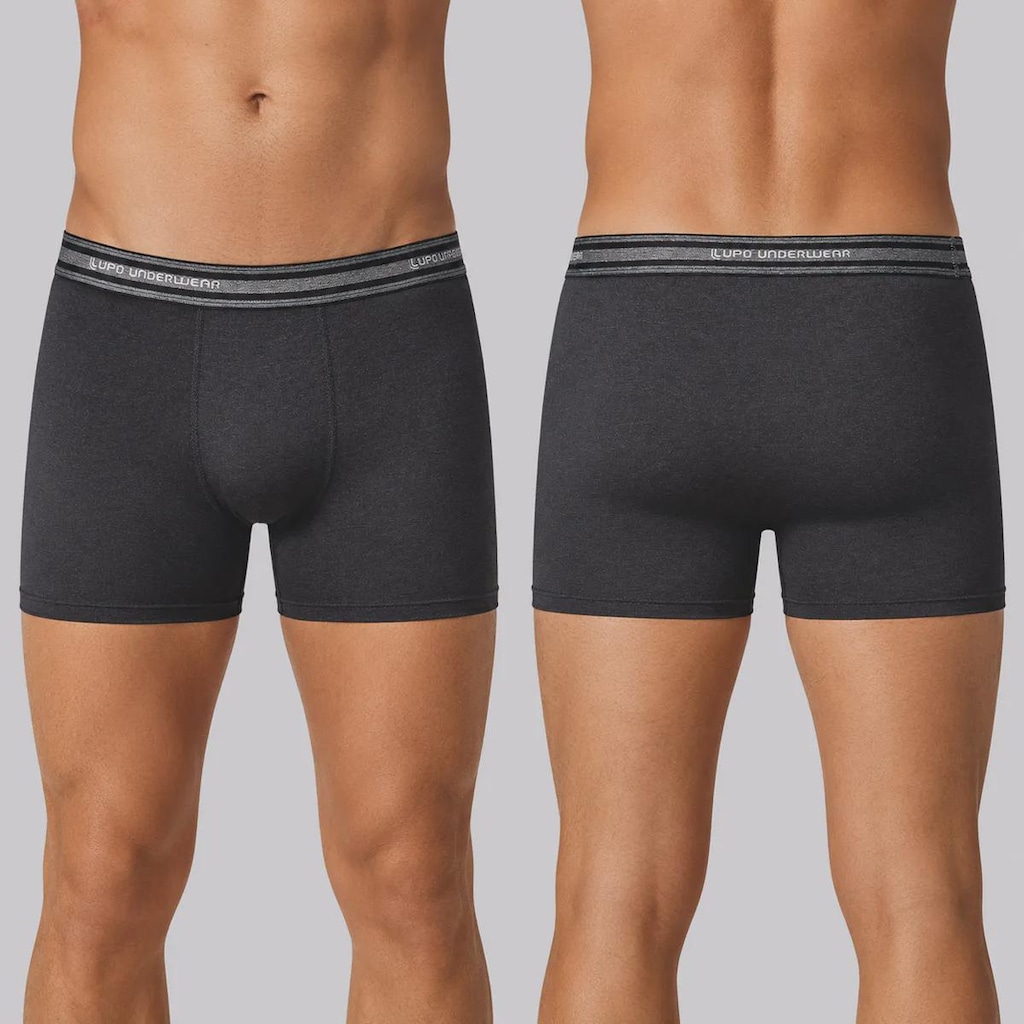 Imagem 3 do produto Kit 4 Cuecas Boxer Lupo Algodão com Elastano Adulto