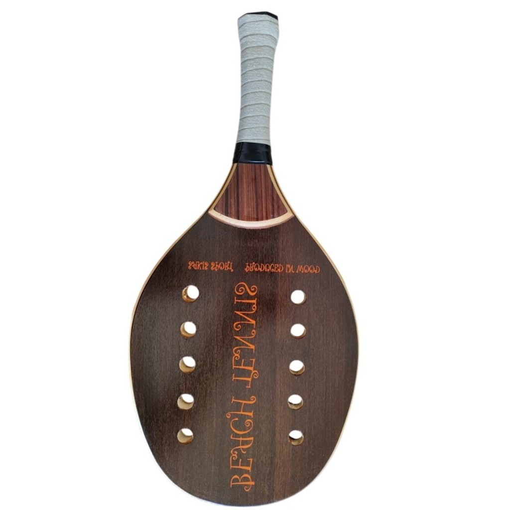 Imagem 3 do produto Raquete de Beach Tennis Sakis Sport Madeira Artesanal - Adulto