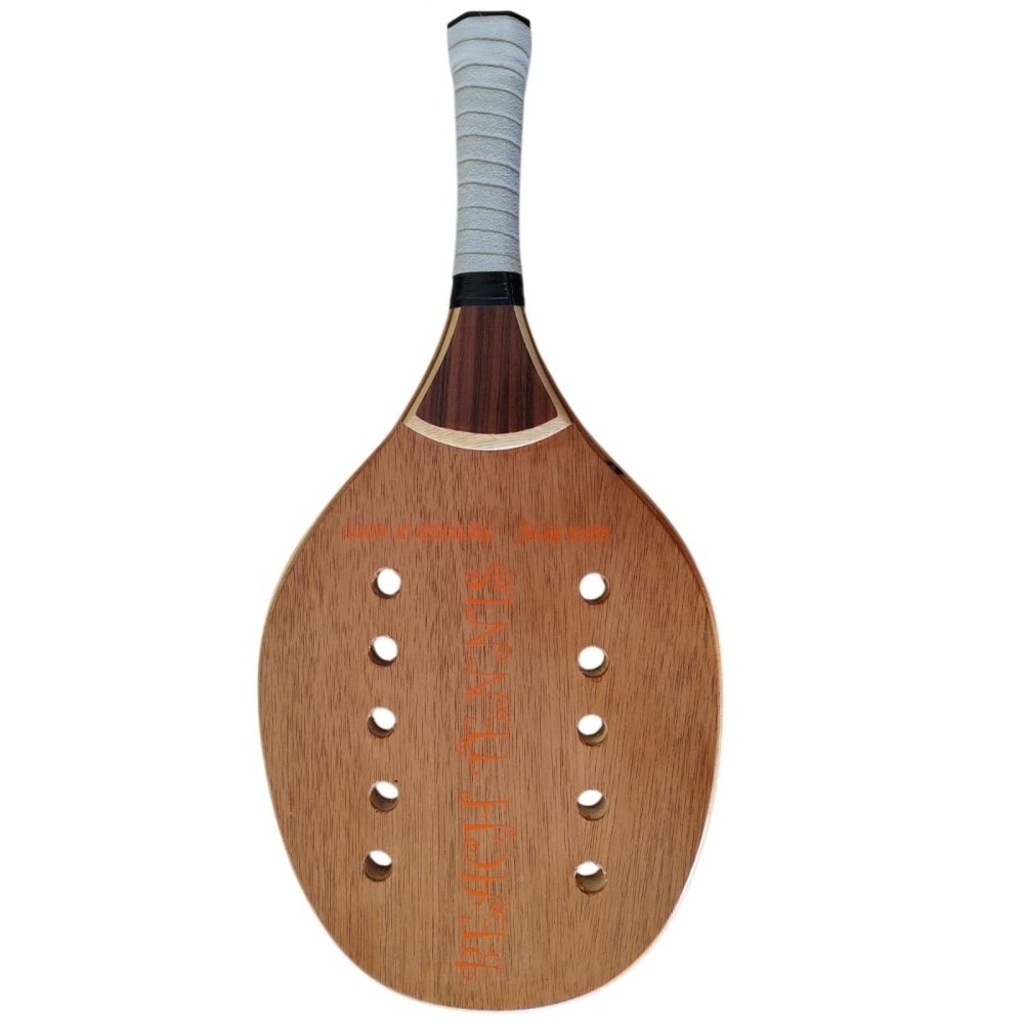 Imagem 3 do produto Raquete de Beach Tennis Sakis Sport Madeira Artesanal Adulto