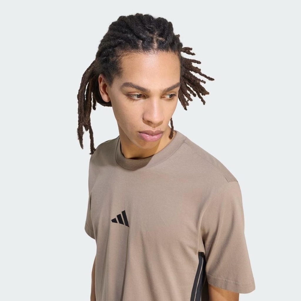 Imagem 3 do produto Camiseta adidas Malha 3 Listras Masculina