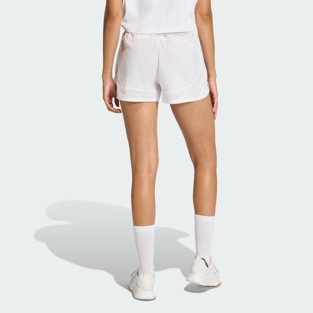 Imagem 2 do produto Short adidas de Malha de Cintura Alta Pacer Workout Feminino