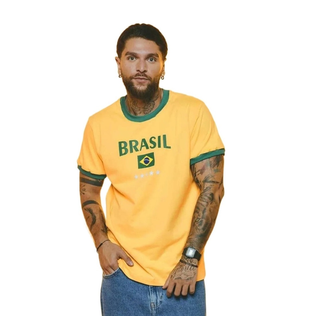 Imagem 1 do produto Camisa do Brasil Puro Braziline Masculina