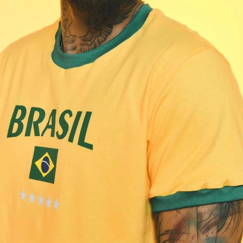 Imagem 2 do produto Camisa do Brasil Puro Braziline Masculina