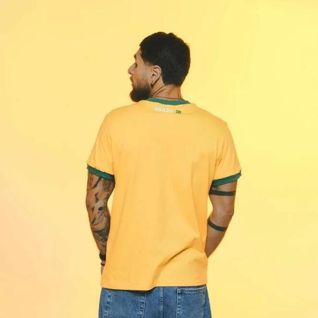 Imagem 4 do produto Camisa do Brasil Puro Braziline Masculina