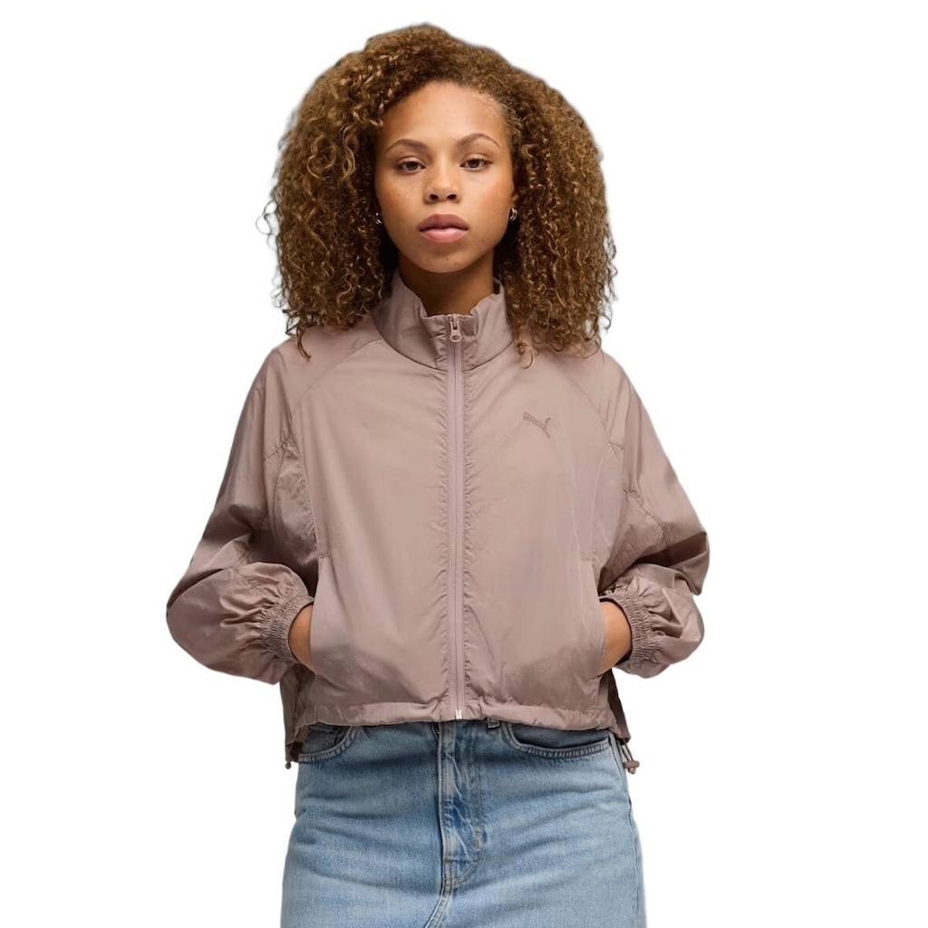 Imagem 1 do produto Jaqueta Corta Vento Puma Her Relaxed Full-Zip Woven Feminina
