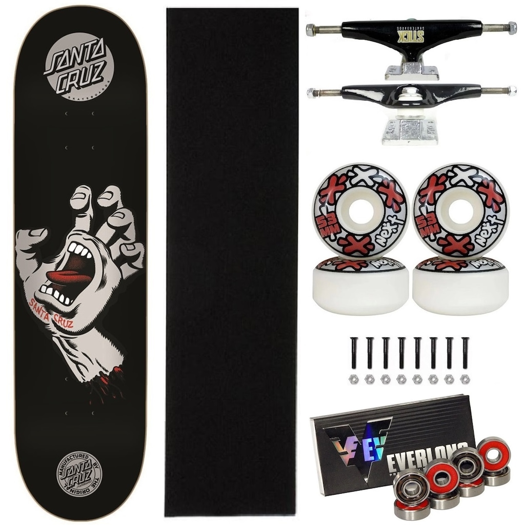Imagem 1 do produto Skate Santa Cruz Montado 8.0 Profissional Next 53mm Everlong