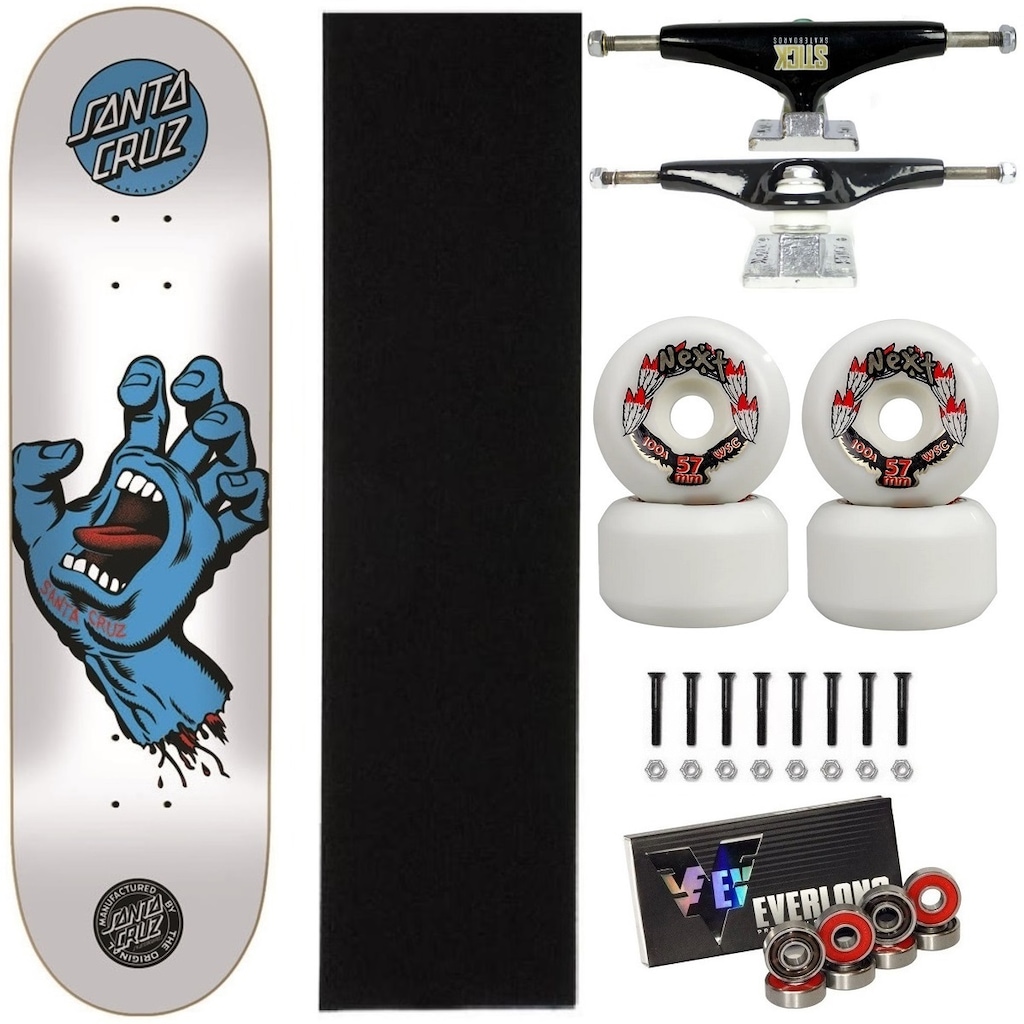 Imagem 1 do produto Skate Santa Cruz Montado 8.0 Profissional Next 57mm Everlong