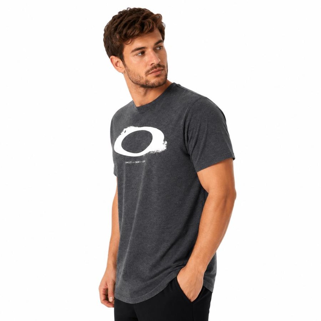 Imagem 2 do produto Camiseta Oakley Snow Ellipse Jet Black - Masculina