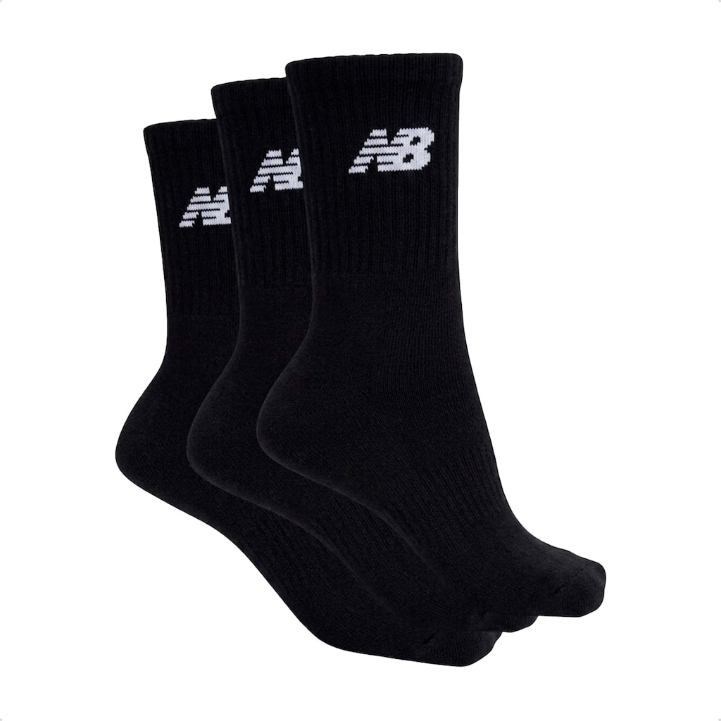 Imagem 1 do produto Kit 3 Pares de Meia Cano Longo New Balance Unissex