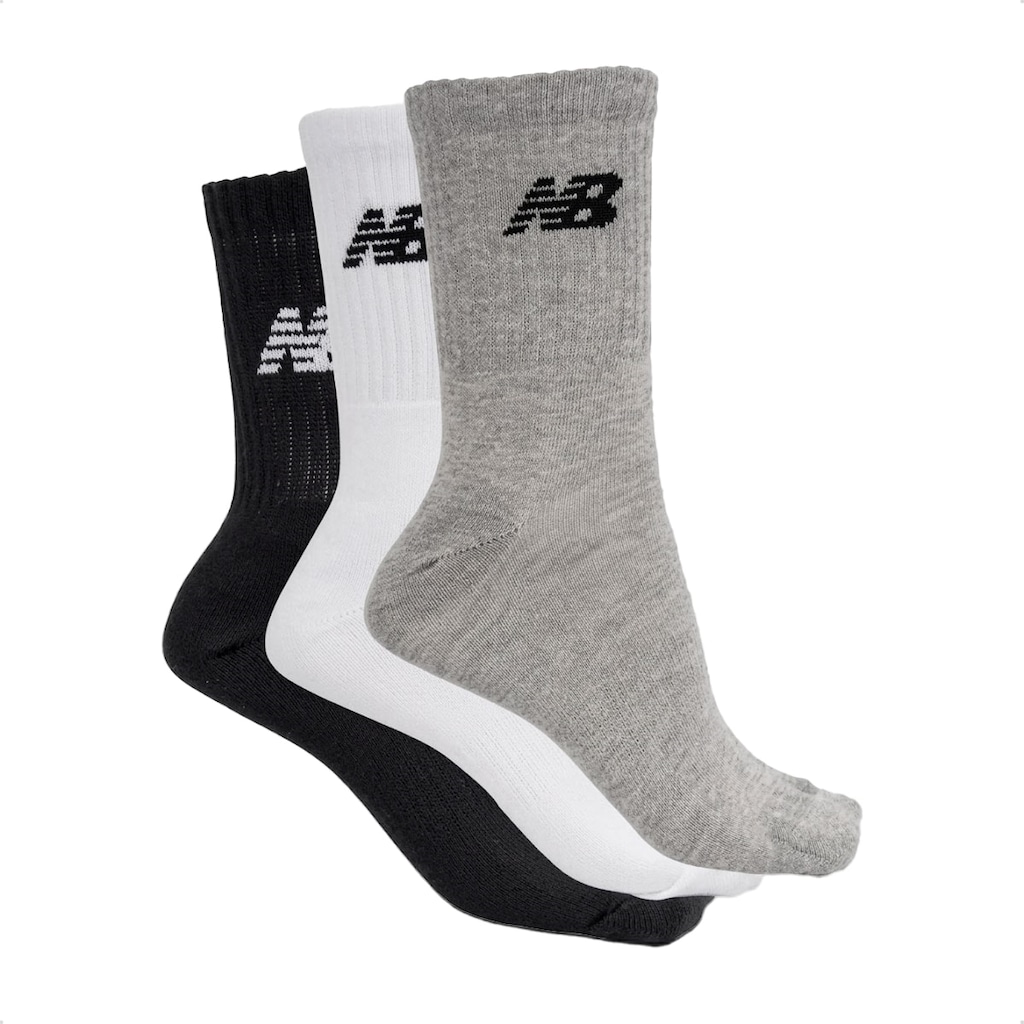 Imagem 1 do produto Kit 3 Pares de Meia Cano Longo New Balance Unissex