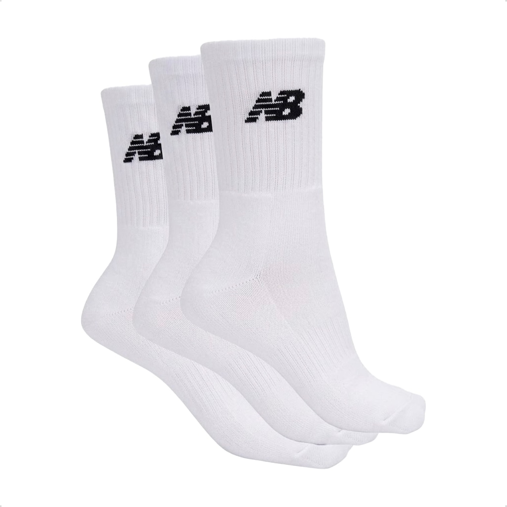 Imagem 1 do produto Kit 3 Pares de Meia Cano Longo New Balance Unissex