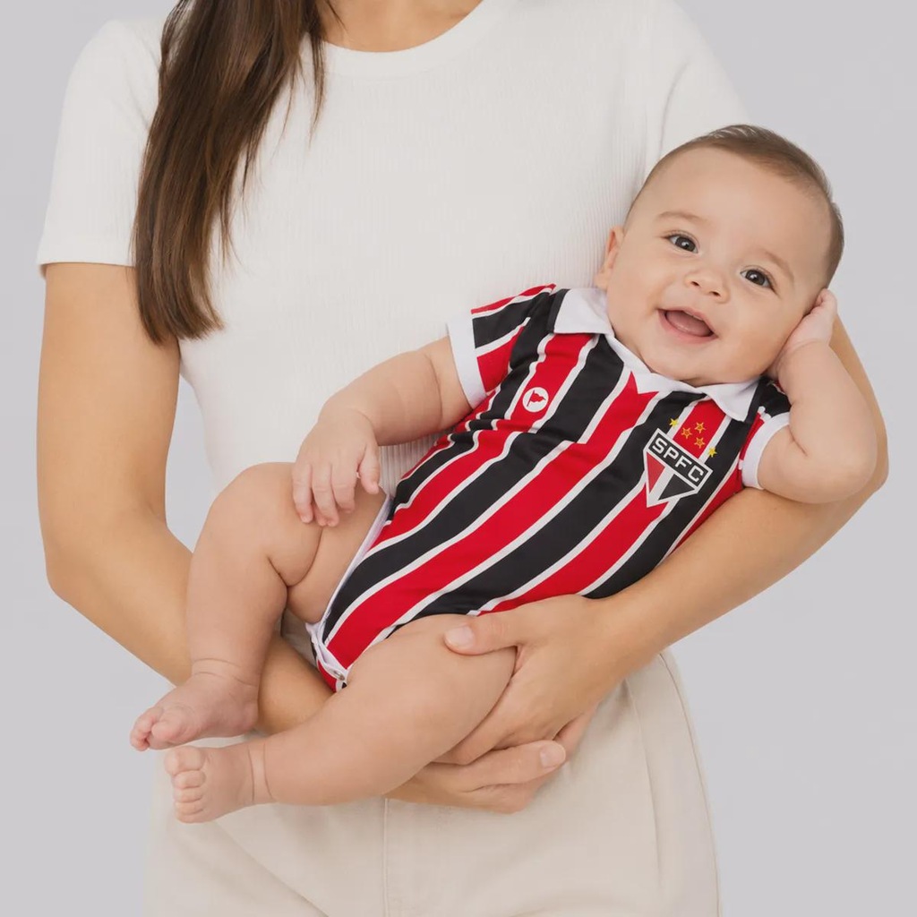 Imagem 3 do produto Body São Paulo Premium Tricolor Infantil