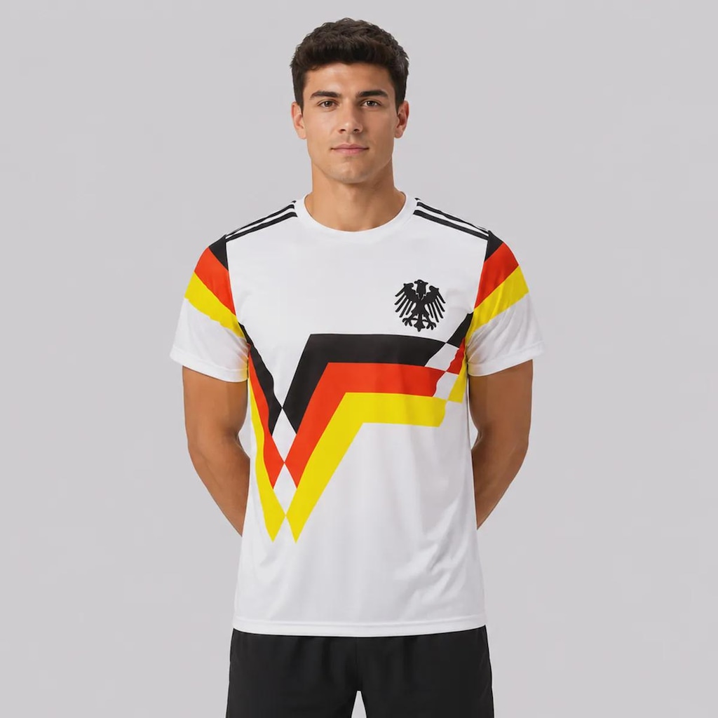 Imagem 2 do produto Camisa Alemanha Retrô 1990 Dry 18 Klinsmann Masculina