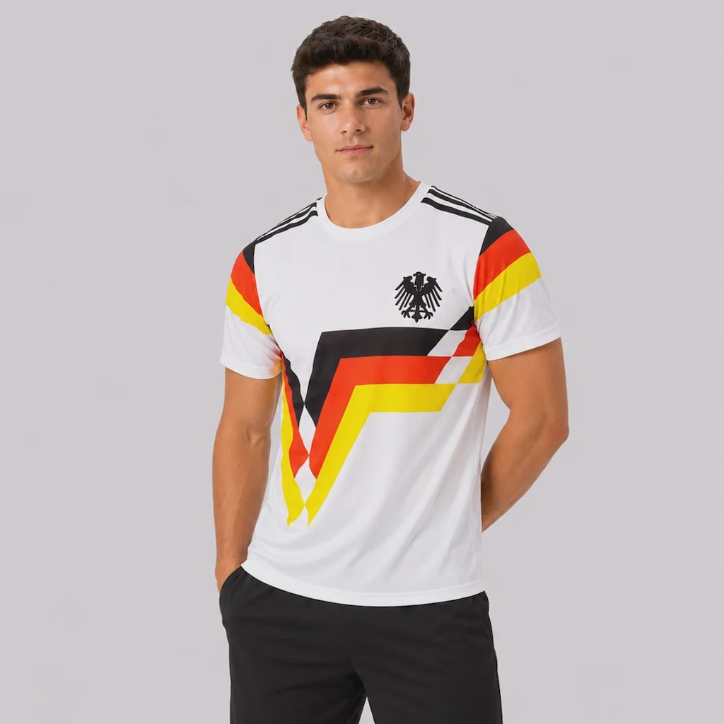 Imagem 4 do produto Camisa Alemanha Retrô 1990 Dry 18 Klinsmann Masculina